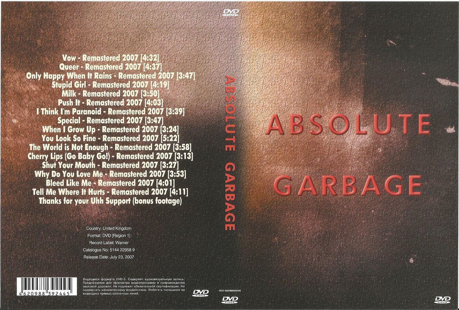 Garbage Absolute Garbage Records Lps Vinyl And Cds Musicstack